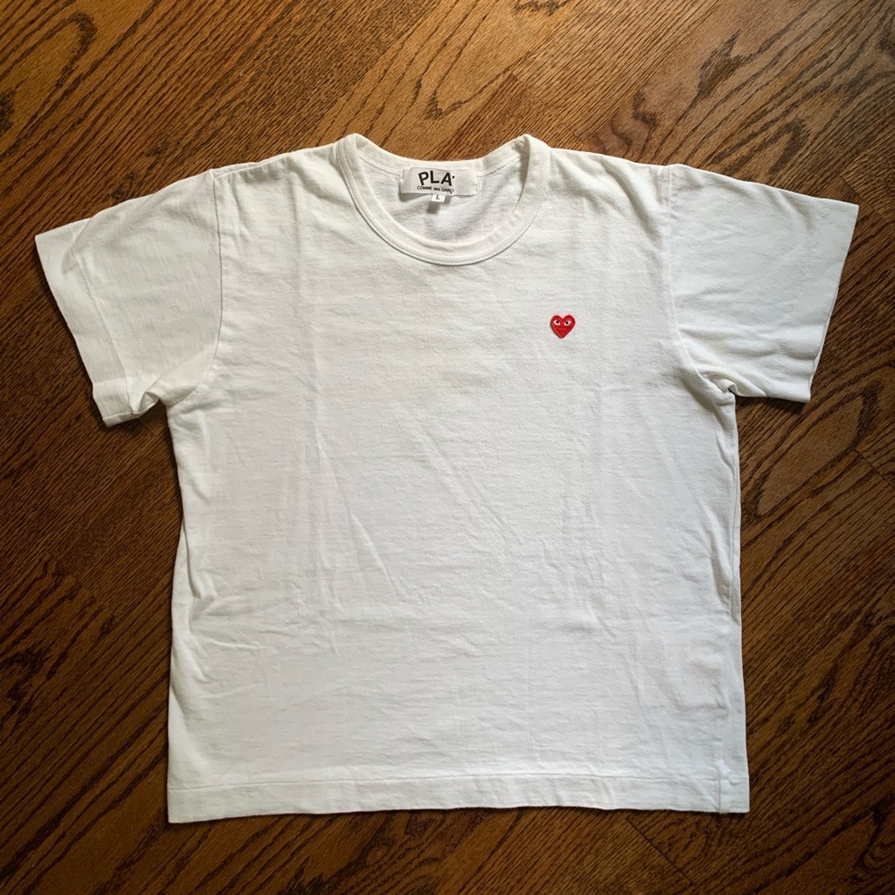 Comme des Garçons PLAY Tshirt White Size L